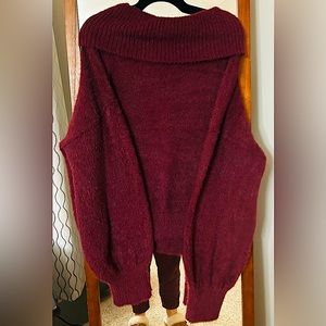 Nine West Glitter Cowl Neck Sweater